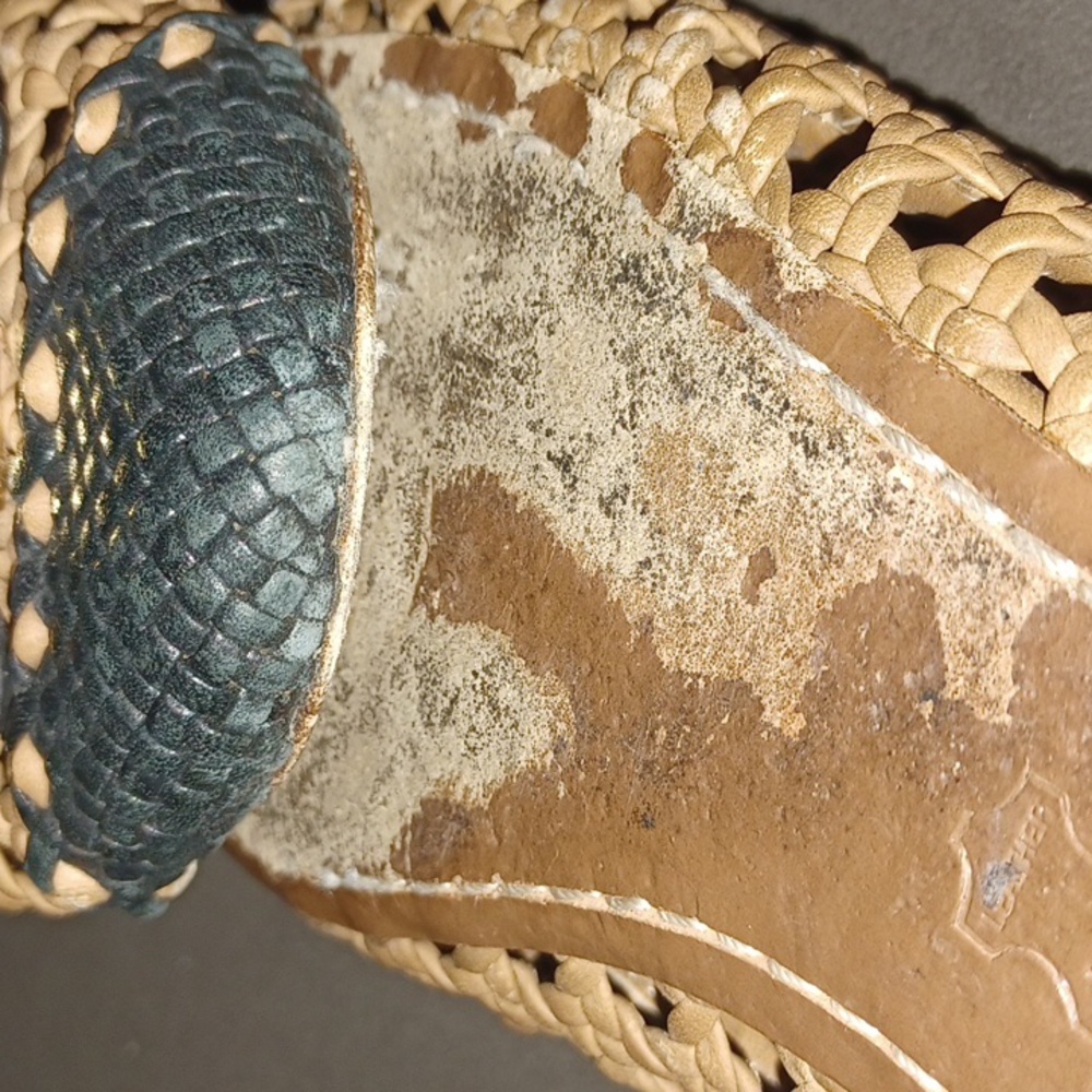 Women's Black and Tan Tory Burch  Flats Size 6M - Picture 7 of 7